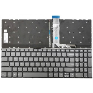 Keyboard Lenovo Ideapad 5-15IIL05 15ARE05 15ITL05 5-15ALC05 w/Backlit  w/o frame ENG/RU Gray Original