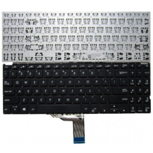 Keyboard Asus Vivobook X509 D509 M509 V5000 X509FA X509UA X509MA X512 w/o frame "ENTER"-small ENG/RU Black