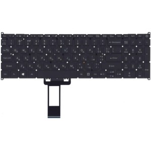 Keyboard Acer Aspire A715-75G A615-51G Extensa EX215-53G  w/o frame w/Backlit ENG/RU Black