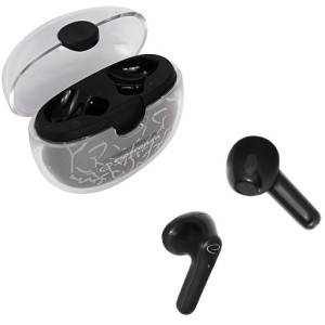 Earphones Bluetooth Esperanza PANDORA EH224K, talking time: up to 4h, Music playing time: up to 3h, Charging time: around 1h, Bluetooth: v.5.0