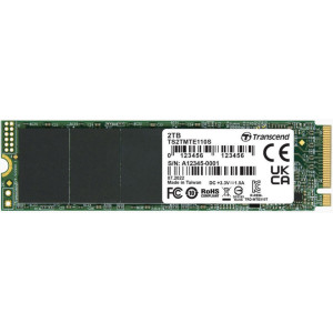 .M.2 NVMe SSD 2.0TB  Transcend 110S [PCIe 3.0 x4, R/W:2500/1700MB/s, 200/250K IOPS, 800TBW, 3DTLC]