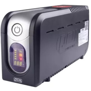 UPS PowerCom IMD-625AP 625VA/375W Line Interactive, AVR, LCD, RJ45/RJ11, USB, 3xSchuko Sockets