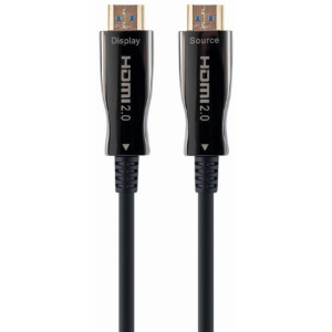 Cable HDMI to HDMI Active Optical 10.0m Cablexpert, 4K UHD at 60Hz, CCBP-HDMI-AOC-10M-02