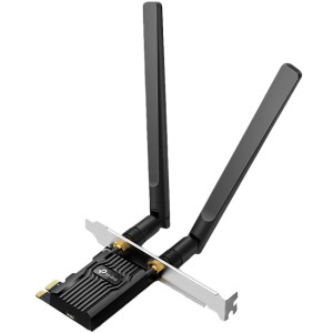 PCIe Wi-Fi 6 Dual Band LAN/Bluetooth 5.2 Adapter TP-LINK Archer TX20E, 1800Mbps, OFDMA