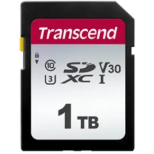 1.0TB SDXC Card (Class 10)  UHS-I, U3, Transcend 300S  TS1TSDC300S (R/W:100/85MB/s)