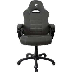 Gaming/Office Chair AROZZI Enzo Woven Fabric, Black Grey, max weight up to 95kg, Extra Padded Armrests with Woven Fabric Material, Rocking function that tilts the seat and backrest up to 12°, Light construction for easy movement, W-15kg