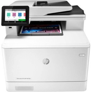 HP Color LaserJet MFP M479dw Print/Copy/Scan, Up to 27ppm, Duplex, 512MB RAM, 600x600 dpi, Up to 50000 p., 50-sheet  ADF, 10.9cm touch, PCL 5c/6, Postscript 3, USB 2.0, Gigabit Ethernet, Wi-Fi