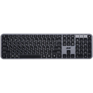 Keyboard 2E KS240 WL BT Gray
