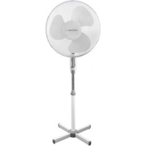 Fan Esperanza HURRICANE EHF001WW White/White, 40cm, 50W, Speed levels 3, Cable length: 1,5m