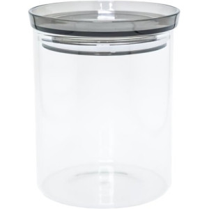 Банка для хранения Ardesto Fresh, 700 мл, стекло, пластик, силикон