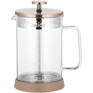 Френч-пресс Ardesto Gemini, 800 мл, нержавеющая сталь, стекло