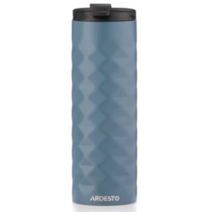 Термочашка Ardesto Bright City 400 мл, нержавеющая сталь, темно-синий