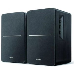 Edifier R1280DBs Black, 2.0/ 42W (2x21W) RMS, Audio In: Qualcomm Bluetooth 5.0, RCA x2, optical, coaxial, AUX, Subwoofer output, remote control, wooden, (4"+1/2')