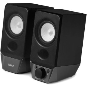Edifier R19BT Black, 2.0/ RMS 4W (2x2W), Connectivity: 3.5mm aux (*2) / Bluetooth v5.3, Input Power USB-A 5V, Full control panel