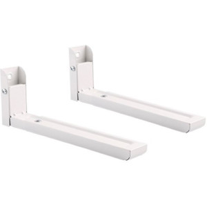 Universal heavy duty steel wall brackets Gembird WM-U30-01-W, extendable bracket length from 325 - 492 mm, Fixed, max. 30 kg, white