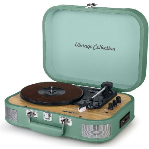 Vinyl Turntable MUSE MT-201 WG, Green