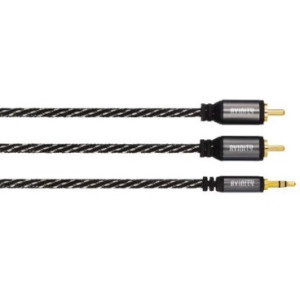 Cable 3.5 mm Jack 2x RCA plug 1.5 m