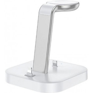 HOCO CW43 Graceful 3-in-1 charger White