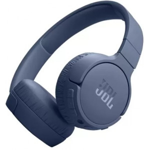 Headphones Bluetooth JBL T670NC, Blue, On-ear, Adaptive Noise Cancelling with Smart Ambient