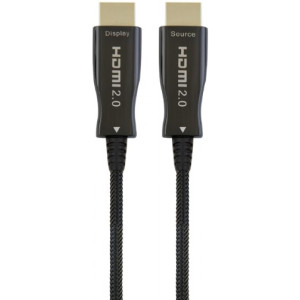 Cable HDMI to HDMI Active Optical 80.0m Cablexpert, 4K UHD at 60Hz, CCBP-HDMI-AOC-80M-02