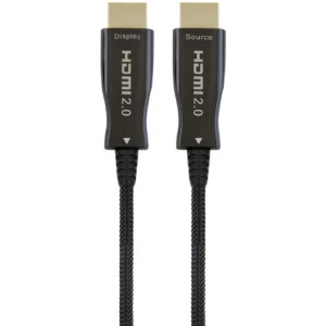 Cable HDMI to HDMI Active Optical 80.0m Cablexpert, 4K UHD at 60Hz, CCBP-HDMI-AOC-80M-02