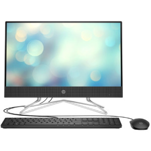 All-in-One PC - 23.8" HP AiO 24-cr0007ci 23.8" FHD IPS AG, AMD Ryzen 7 7730U, 16GB (2x8GB) DDR4, 512GB M.2 PCIe NVMe SSD, AMD Integrated Graphics, CR, HD Cam, WiFi6 + BT5.2, HDMI, LAN, Black Wired KB+MS 125, FreeDos, Jet Black.