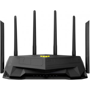 Wi-Fi 6 Dual Band ASUS TUF Gaming Router TUF-AX6000, 6000Mbps, OFDMA, 4xGbit, 2x2.5Gbit, USB3.0