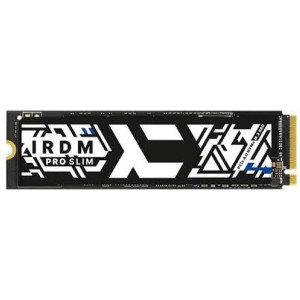 M.2 NVMe SSD 2.0TB GOODRAM IRDM PRO SLIM, Interface: PCIe4.0 x4 / NVMe1.4, M2 Type 2280 form factor, Sequential Reads/Writes 7000 MB/s / 6850 MB/s, Random 4K Reads/Writes: 650K IOPS / 700K IOPS, TBW: 1400TB, MTBF: 2mln hours, Phison E18 with DRAM Buffer, 