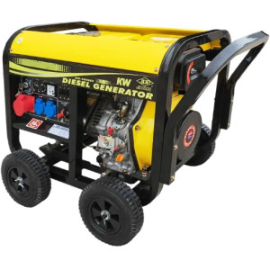 DIESEL GENERATOR JDP2500-LHE/230V/SINGLE PHASE - Open Type, Air-cooled