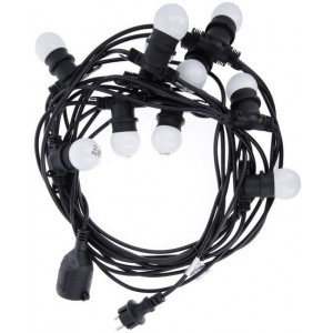 Forever Ligh, Garland 12m +10 Bulbs G45 2W white IP65