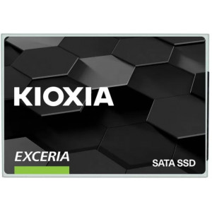 2.5" SSD 960GB  KIOXIA (Toshiba) Exceria, SATAIII, SeqReads: 555 MB/s, SeqWrites: 540 MB/s,  Read / Write Speed: 81000 IOPS / 88000 IOPS, 7mm, Controller SMI SM2258XT, BiCS Flash TLC