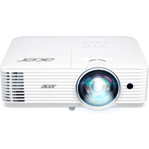 FHD Projector ACER H6518STi (MR.JSF11.001), DLP 3D, Short Throw, 1920x1080, 3500lm, 10000:1, 10000hrs (Eco), VGA, 2 x HDMI, Audio Line-in/out, 3W Mono Speaker, 2.95kg, White