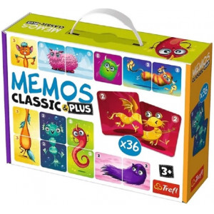 Trefl Game - Memos classic&plus Cute monsters
