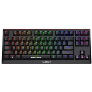 Marvo Keyboard Mechanical KG953 Wireless & Blutooth Wireless & Wired Tri-modes TKL RGB 