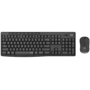 Logitech Wireless Combo MK295, Keyboard & Mouse, Silent, Graphite, Russian layout
