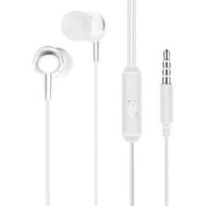 HOCO M14 initial sound universal earphones with mic White