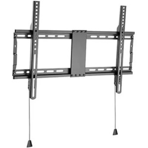 Wall Mount  Gembird WM-80F-01 Black 37"-80", 70kg, VESA:up 600x400, Wall dist:29mm