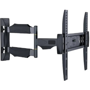 Wall Mount  Gembird WM-55ST-02 Black 32"-55" 30kg VESA:up 400x400, Wall dist:65-610mm ±90°,-5/+8°