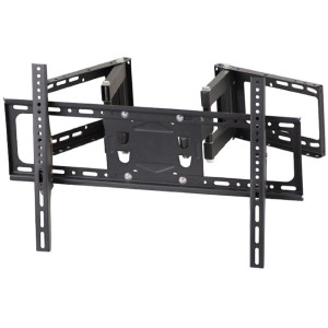 Wall Mount  Gembird WM-80ST-01 Black 40"-80", 60kg, VESA:up 600x400, Wall dist:48~493mm, ±50°