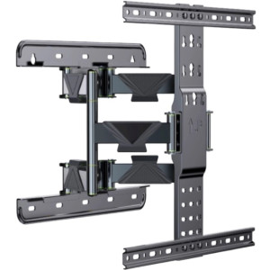 Wall Mount  Gembird WM-65ST-01 Black 32"-65", 36kg, VESA:up 400x400, Wall dist:23 - 284mm ±25°,±5°