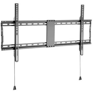 Wall Mount  Gembird WM-90F-01 Black 43"-90", 70kg, VESA:up 800x400, Wall dist:29mm