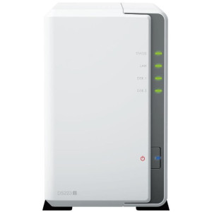 SYNOLOGY DS223j, 2-bay, Realtek 4-core 1.7GHz, 1Gb DDR4