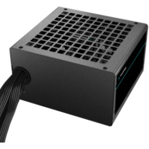 Power Supply ATX 550W Deepcool PF550, 80+, Active PFC,  Black Flat Cables, 120 mm silent fan