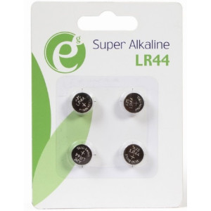 Gembird Alcaline Battery LR44 1.5V,  High performance and long lifetime, 4-pack