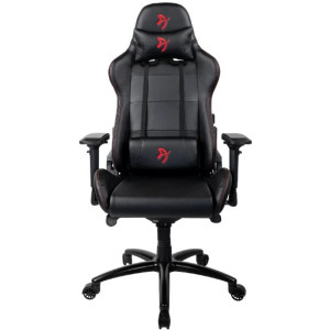 Gaming/Office Chair AROZZI Verona Signature PU, Black /Red logo, max weight up to 120-130kg / height 165-190cm, Recline 165°, 4D Armrests, Head and Lumber cushions, Metal Frame, Nylon wheelbase, Small casters, W-28.3kg