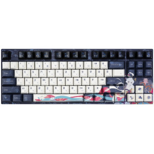Keyboard Varmilo VPM87 Chang'e 87Key, EC V2 Sakura, USB-A, EN, White Led, Blue