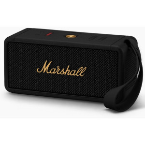 Marshall MIDDLETON Portable Bluetooth Speaker - Black and Brass