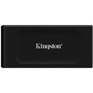 1.0TB Kingston Portable SSD XS1000 Black, USB-C 3.2 (69.5x32.6x13.5mm, 28.7g, R/W:1050/1000 MB/s)