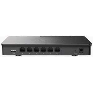 Gigabit VPN Router Grandstream GWN7001 , 6xGbit WAN/LAN, USB, Controller for 100 GWN Devices