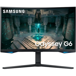 27" SAMSUNG Odyssey G6 S27BG650EI, Black, Curved-VA 2560x1440, 240Hz, 1ms, 300cd, DP+HDMI, TizenOC